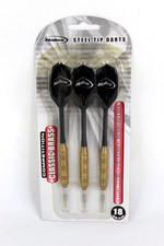 Halex 18 Gram Competition Classic Brass Steel Tips Darts 3-Pack  New  Sealed