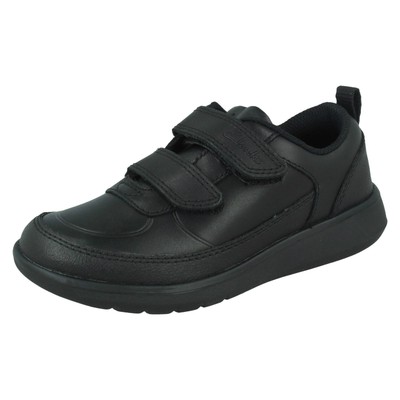 Jungen Clarks Hook & Loop Schulschuhe *Scape Flare T*