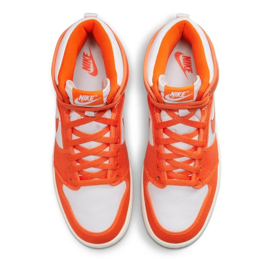 DS New Nike Air Jordan Retro 1 KO High Syracuse 2022 Size 9 Authentic Orange - Image 2 of 4