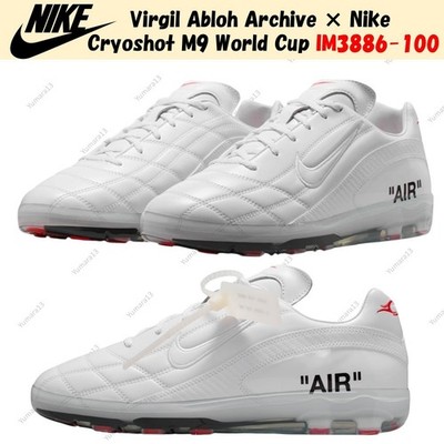 Virgil Abloh Archive × Nike Cryoshot M9 World Cup IM3886-100 Men's Size
