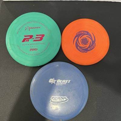 Three disc golf disc misc
