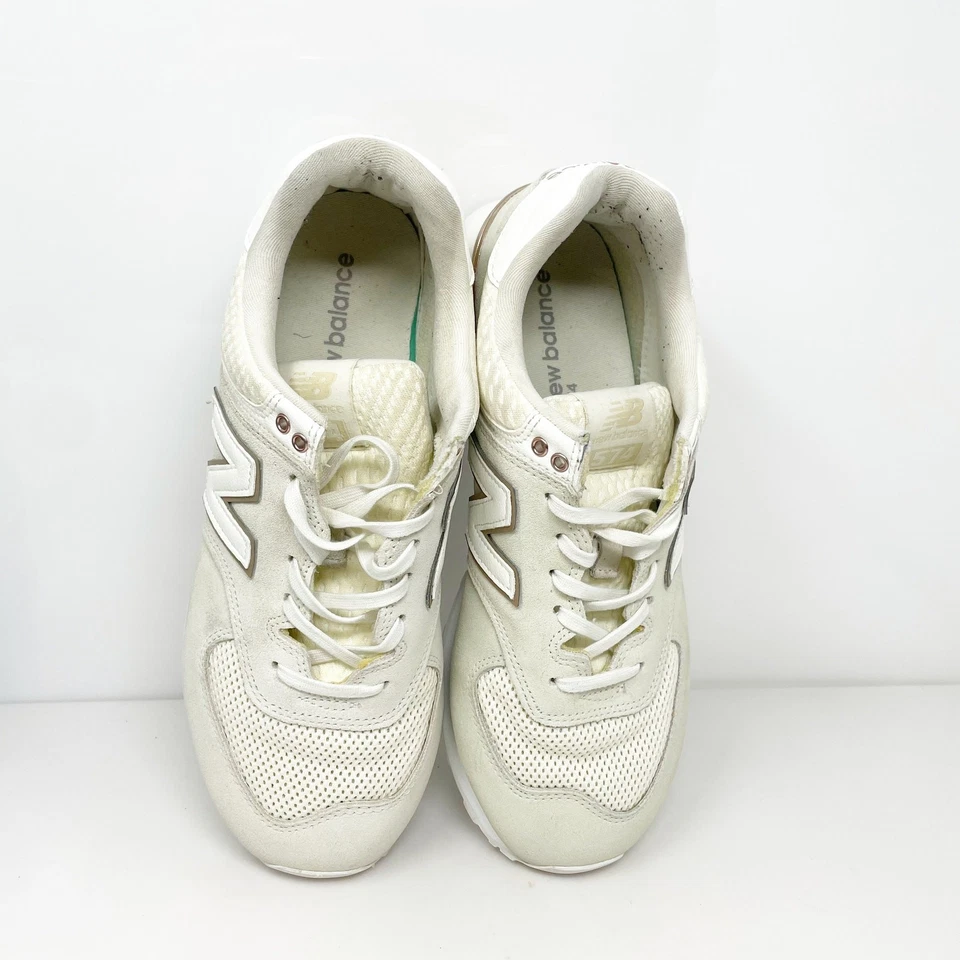 New Balance Womens 574 WL574FSA Gray Casual Shoes Sneakers Size 10 D - Image 4 of 4