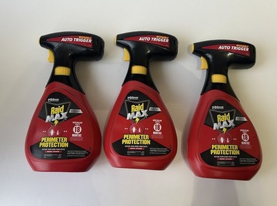 Raid Max Defend Perimeter Protection  30 fl oz  ( 3pc ) see picture