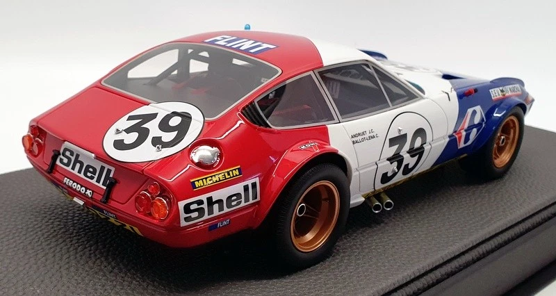 Top Marques 1/18 Scale TOP114C -1972 Ferrari 365 GTB/4 #39 Daytona Andruet/Lena - Image 2 of 4