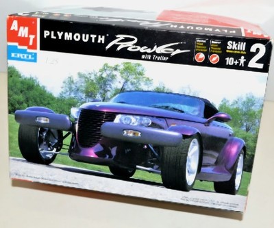 NEW Vintage AMT ERTL Plymouth Prowler w/ Trailer Model Kit 1:25 Scale Sealed 