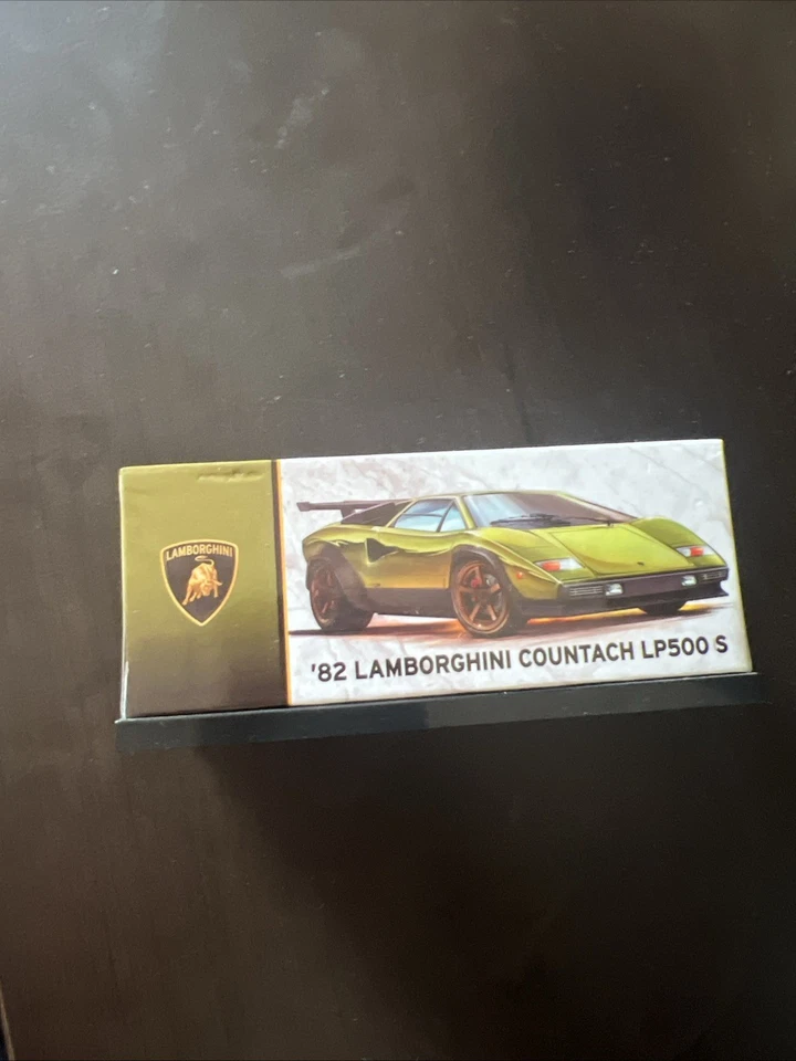 Hot Wheels 2022 RLC эксклюзивный выпуск '82 Lamborghini Countach LP500 S - зеленый - Изображение 2 из 2