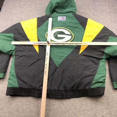 Vintage Green Bay Packers Jacket Mens XL NFL Football Reebok 90s