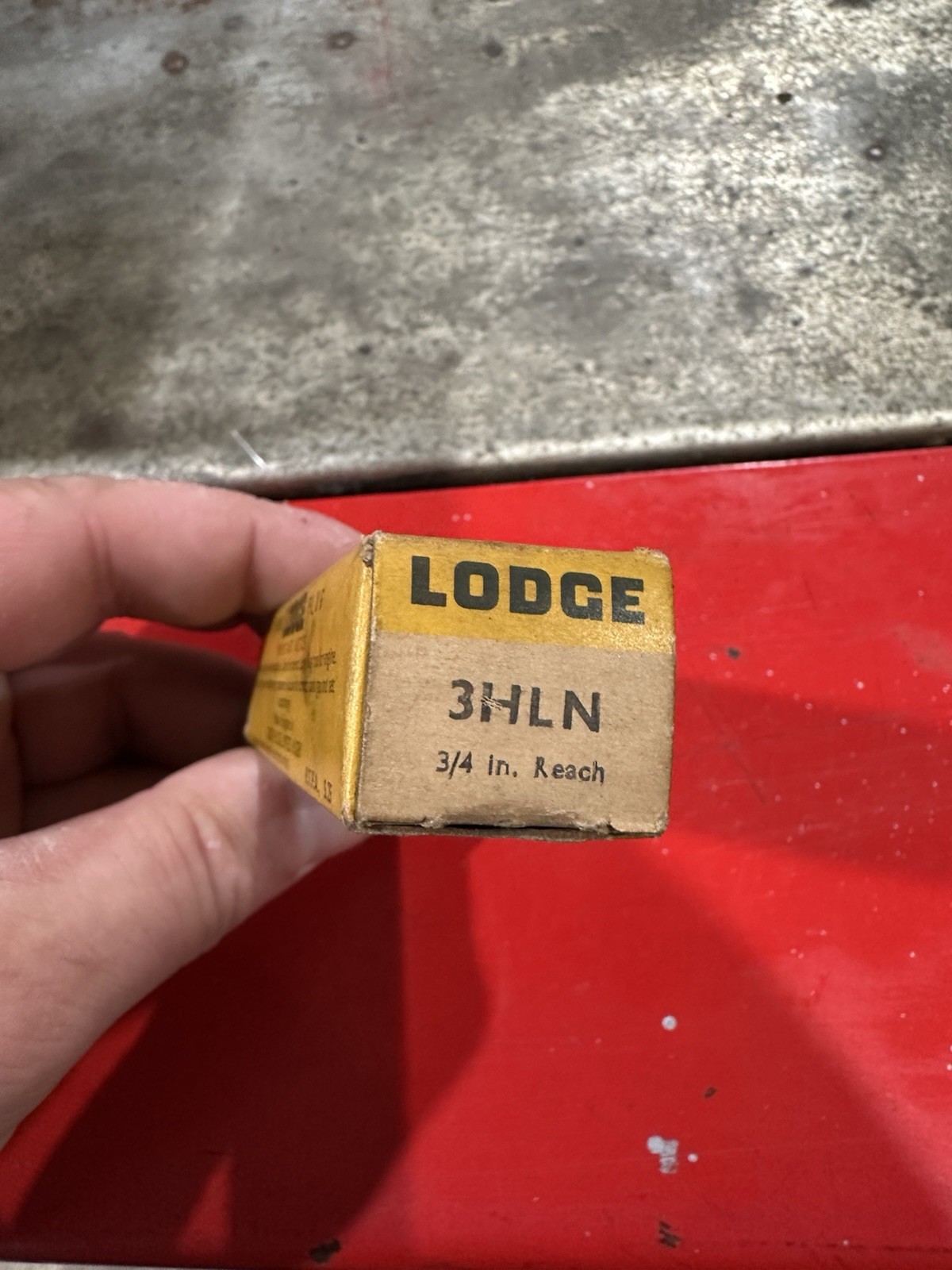NOS Lodge 3HLN Spark Plug