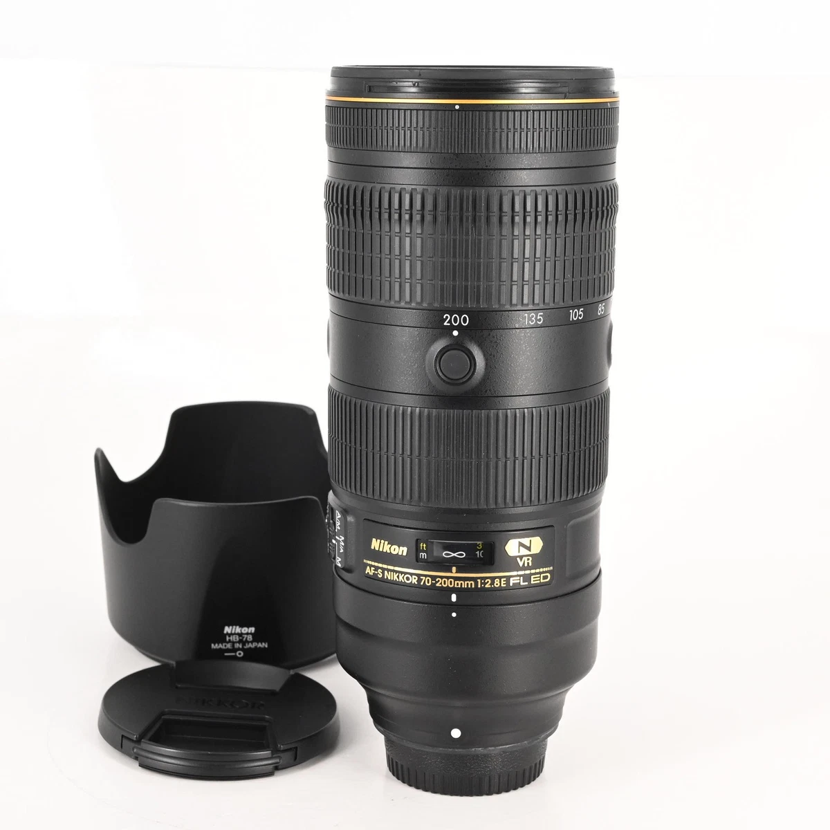 Nikon NIKKOR AF-S Zoom Camera Lenses 70-200mm Focal Lens for sale