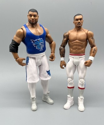 Street Profits Montez Ford & Angelo Dawkins WWE Showdown 14 Wrestling Figures
