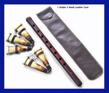 DUDUK ARMENIAN Professional  5 Reeds Case INSTRUCTIONS Dudek from Apricot Wood
