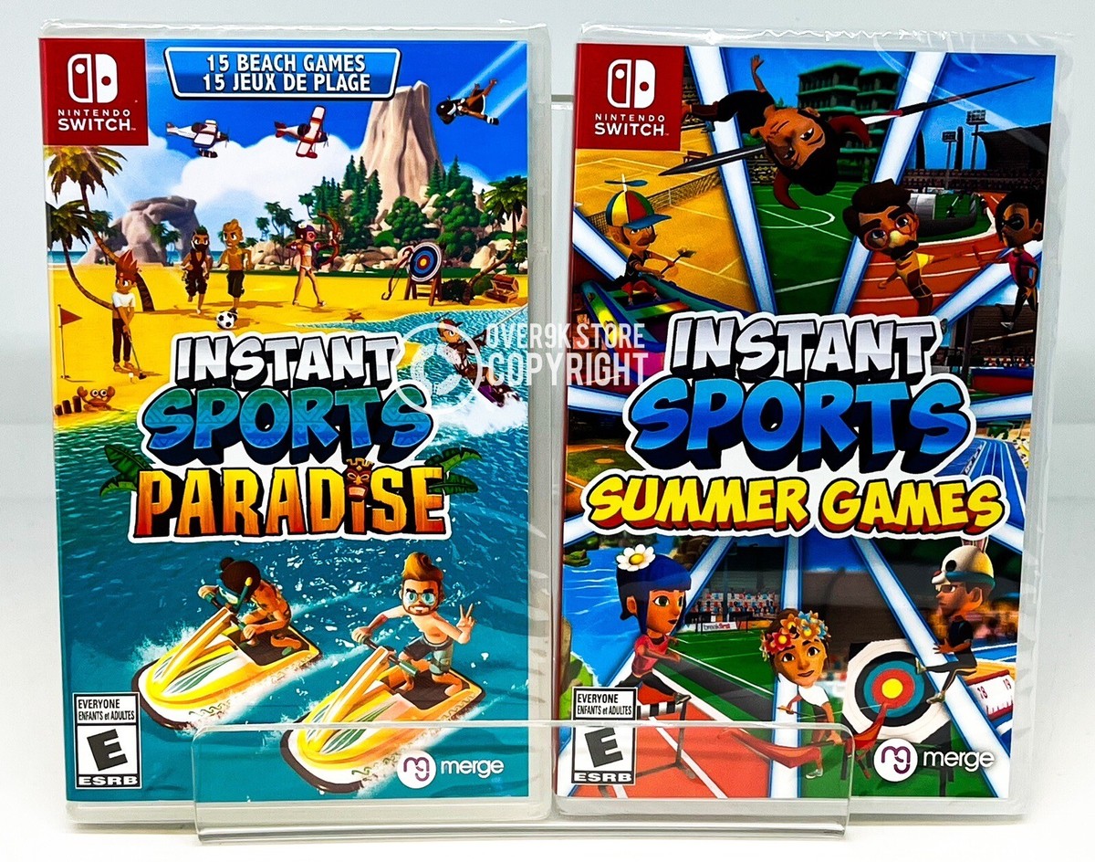 Instant Sports Paradise Summer Games Nintendo Switch New Factory  Sealed
