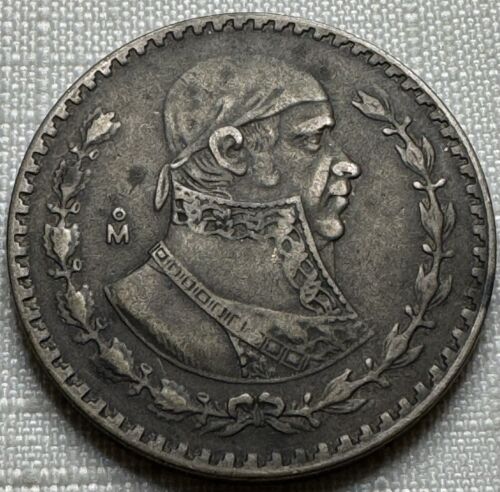 1958 Mexico One Peso Morelos (un Peso) Silver Coin🔥🔥