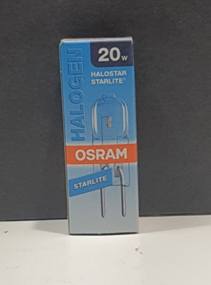 OSRAM 64427 20w 12v GY6.35 Starlite Bi-Pin Halogen Light Bulb