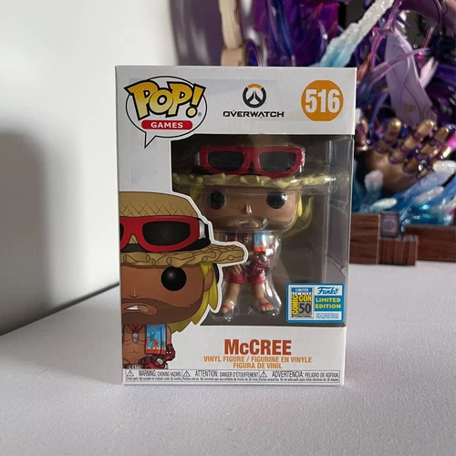 Overwatch Mccree 516 Funko Pop San Diego Comic Con 2019 