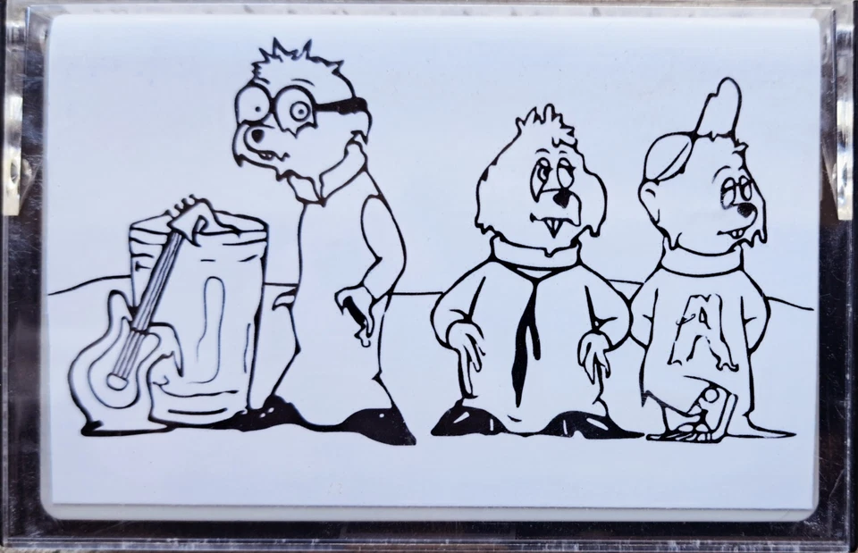 chipmunks on 16 speed - Vol. 2 (Sludgefest) Limited Edition Mono Cassette Tape - Image 2 of 4