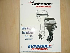 Werkstatthandbuch Johnson Außenborder Bootsmotor Turbo Jet  90, 115 1994