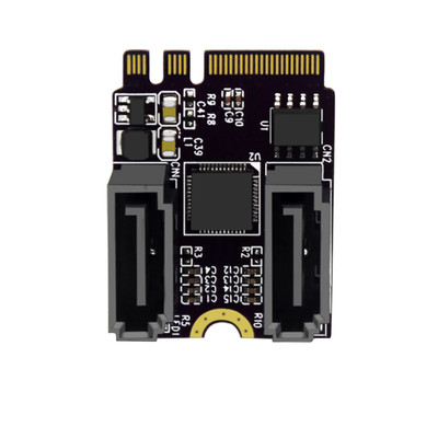 M.2 to SATA 3.0 Expansion Card Adapter Card JMB582 Chip Key A+E WiFi M.2 to SATA