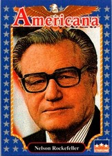 NELSON ROCKEFELLER  American History Americana Starline Trading Card B51