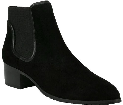 Donald J Pliner Bishop 23 Black Suede‎ Lace-Up Chukka Boots Men\'s Size 14M Donald J Pliner Bishop 23 Black Suede Lace-Up Chukka Boots  main image 2