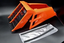 NEW Vito's Yamaha Banshee plastic gas tank side covers + grill 1987-2006 ORANGE
