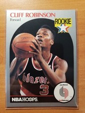 1990-1991 NBA Hoops #250 Clifford Robinson - Rookie - NBA - Fresh Pull