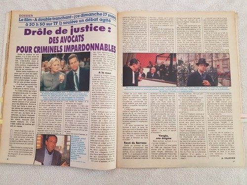 CINE REVUE N°11 1991 ROCH VOISINE GAINSBOURG TYRONE POWER P.CAROIT JULIA ROBERTS - Picture 18 of 21