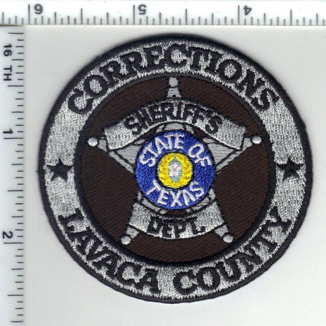Lavaca County Sheriff (Texas) Corrections Shirt/Jacket Patch from the