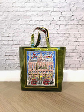 Harrods Classic Green Tote Bag