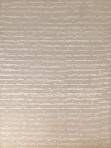 Beige/ Ivory Modern Nepalese Room Size Rug 8'x10' Wool Hand-made Oriental Carpet