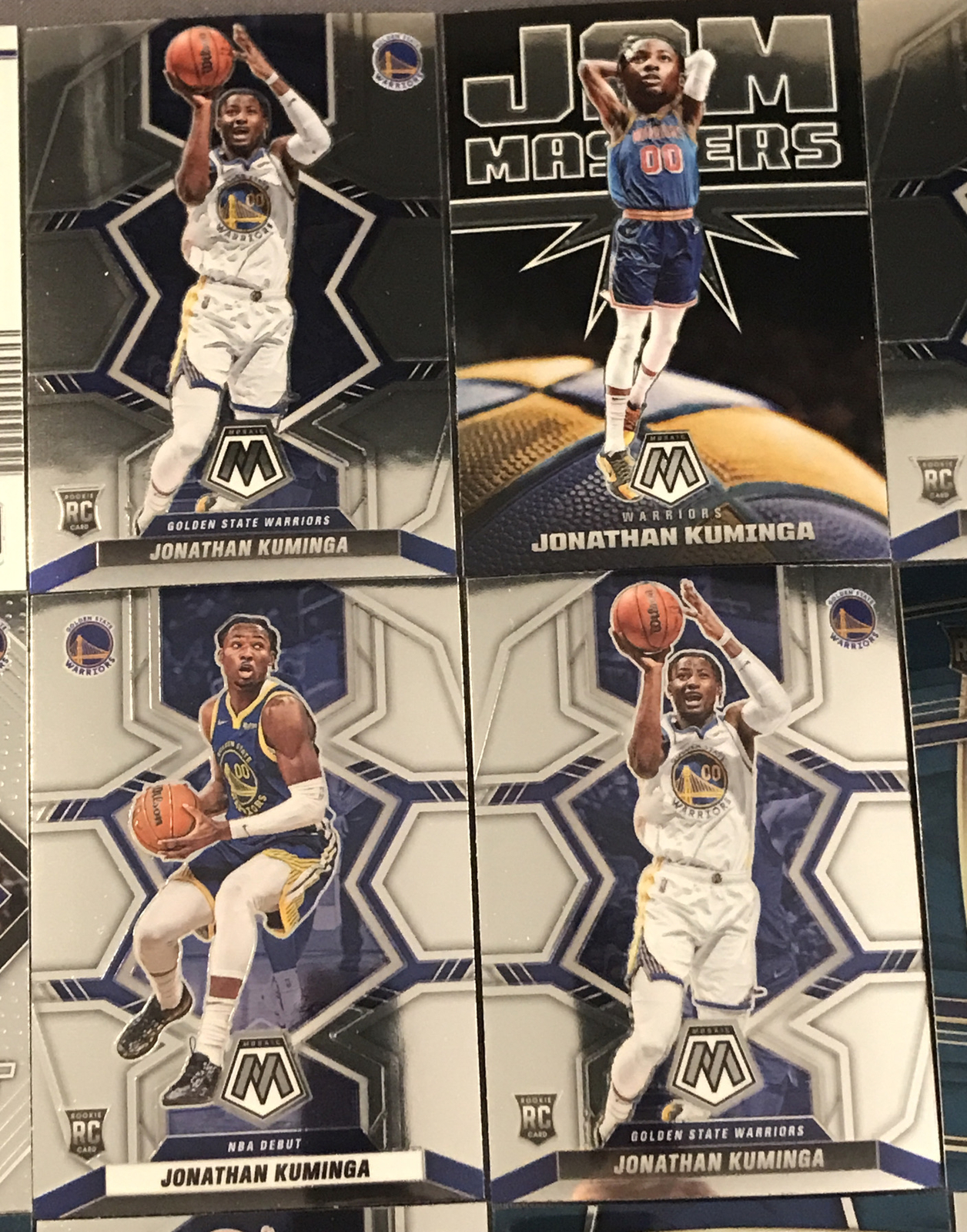 Jonathan Kuminga 2021 22 Panini Basketball Rookie Card Lot 18