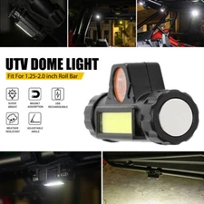  Universal Roll Bar Mount Dome Light LED Light for UTV ATV Polaris RZR Golf Cart
