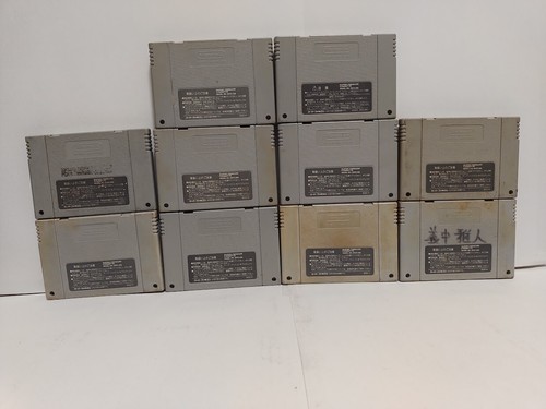 Nintendo Super Famicom SNES Lot of 10 Retro Game Confirmed Operation Japan #017 - Picture 2 of 16