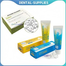 Dental Prophy Paste Fine/Regular Grit Prophylaxis Tooth Polishing Paste/Cups