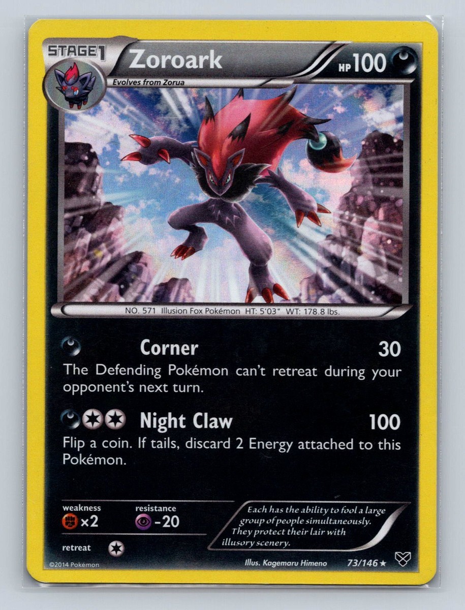 そぅか\"んきょう XY Base Set #73/146 Zoroark | eBay
