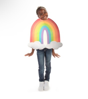 Hauntlook Rainbow in the Clouds Happy Nature  Children's Costume 5-6 Years