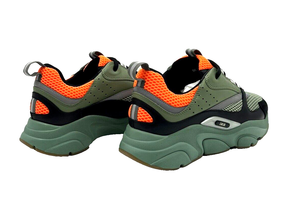 Dior B22 'Khaki Orange' Sneakers image 6