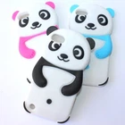 iPod Touch 5th & 6th Gen - Soft Silicone Rubber Case Cover Panda Bear Accessory