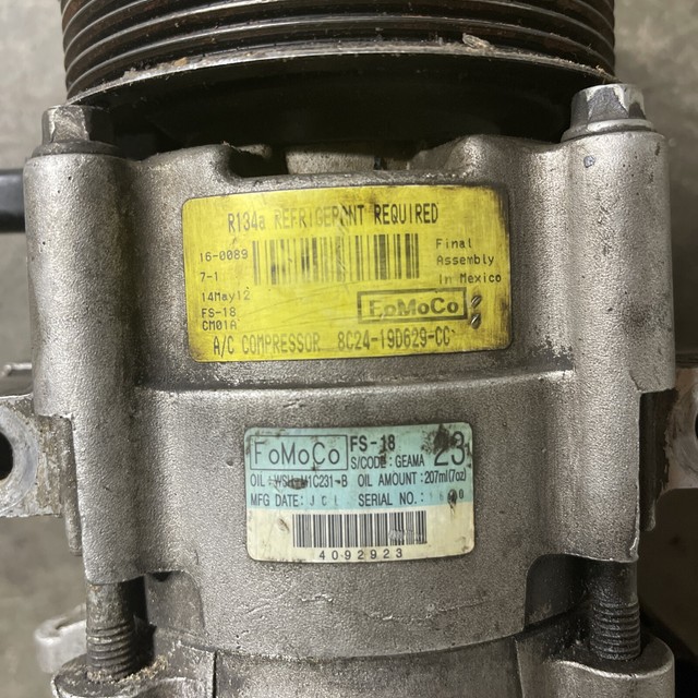 Ford Air Conditioning AC Compressor 8C24-19D629-CC OEM FoMoCo for sale ...