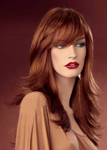 Forever Young Ladies Black Blonde Brown Auburn Long Volumised Layered Wigs - Picture 34 of 52