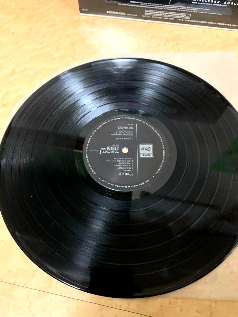 【LP】The Beatles / Revolver TOJP-7077 The Beatles Revolver Odeon TOJP-7077 Japan VINYL LP OBI | eBay