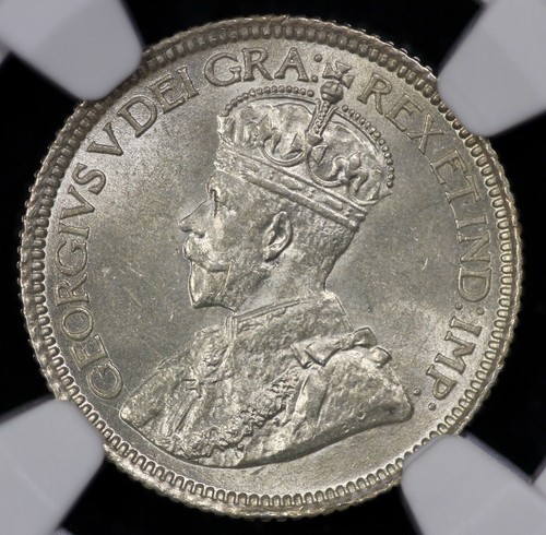 1914 Canada Silver 10c NGC MS 64 - Picture 2 of 4