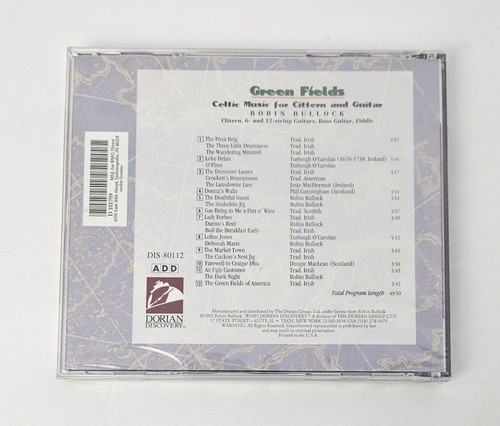 Green FieldsCeltic Music for Cittern and GuitarROBIN BULLOCKCitters CD NEW - Picture 2 of 3