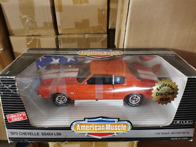 1:18 Ertl 1970 Chevrolet Chevelle SS454 LS6 Chevy Orange NEU & OVP