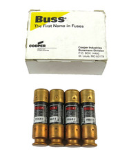 Cooper Bussmann FRN-R-5 Fusetron Fuse RK5 5A 250V New Open Box Lot of 4 