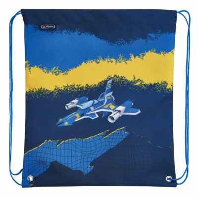 Herlitz Sportbeutel / Turnbeutel / ''Raumschiff''