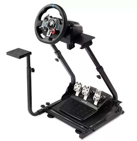 Extreme Sim Racing Wheel Stand Cockpit SXT V2 Racing Simulator - Racing  Wheel Stand Black Edition For Logitech G25, G27, G29, G920, Thrustmaster  And