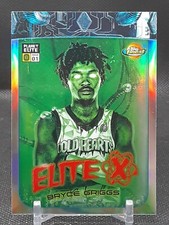 BRYCE GRIGGS 2023 FINEST OTE ELITE PLANET ELITE ISSUE 1 REFRACTOR X 