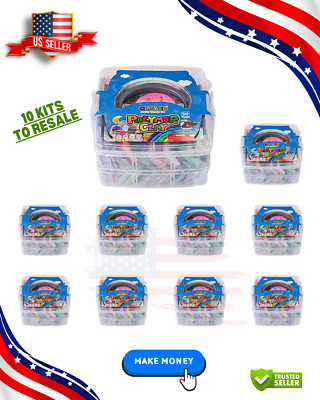 10 KITS OF CLAYED 50-Color Polymer Clay Kit   Wholesale Opportunity Bulk