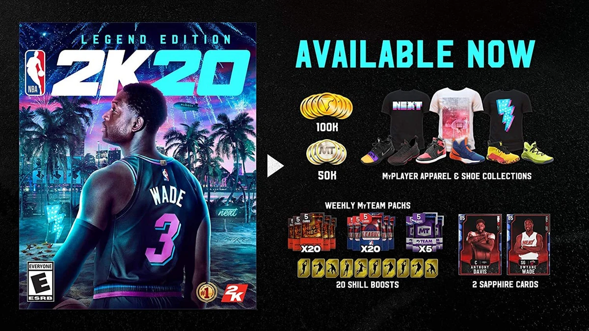 Nba 2k20 legend store jerseys